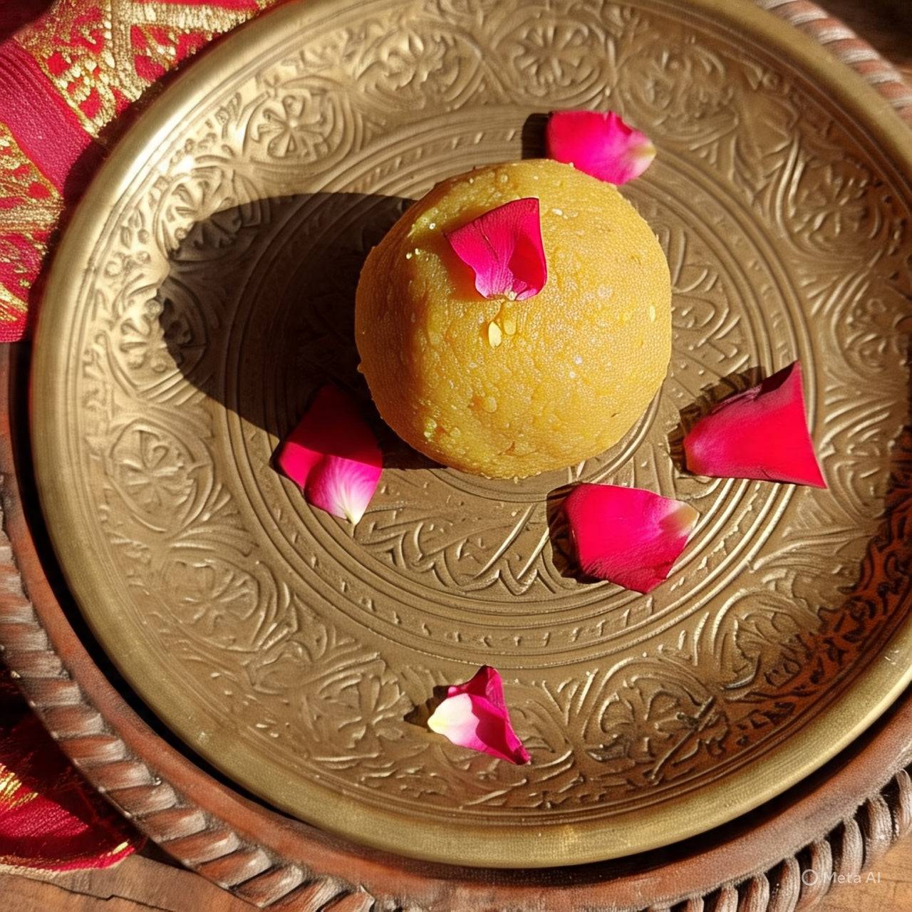 BESAN DRY FRUIT LAADU