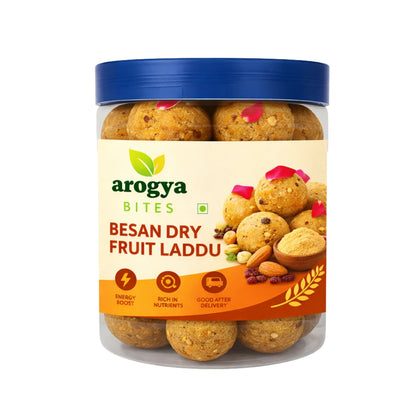 Besan Dry Fruit Laddu